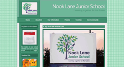 Desktop Screenshot of nooklanejunior.co.uk