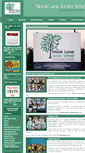 Mobile Screenshot of nooklanejunior.co.uk