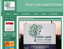 Tablet Screenshot of nooklanejunior.co.uk